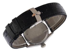 Thumbnail von Rolex Precision Ovetto Bubbleback Ref.2280 1940 original Box Original Vintage Unpoliert Precision Ovetto Bubbleback Stahl