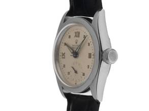 Thumbnail von Rolex Precision Ovetto Bubbleback Ref.2280 1940 original Box Original Vintage Unpoliert Precision Ovetto Bubbleback Stahl