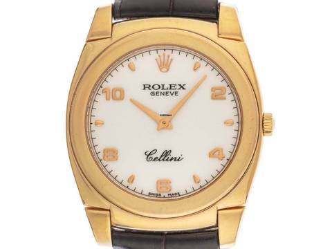  Rolex Cellini Ref.5330/5 2005 Full Set original Vintage Unpoliert Cellini 18kt Roségold 