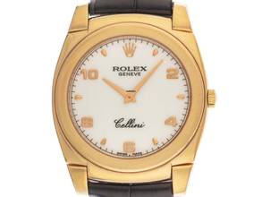  Rolex Cellini Ref.5330/5 2005 Full Set original Vintage Unpoliert Cellini 18kt Roségold 