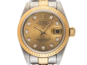  Rolex Lady-Datejust Diamanten Ref.69173 Bj.1991 Box&Beschreibung Original Vintage Unpoliert Datejust Lady Diamanten 
