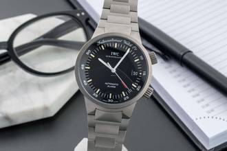  IWC GST Alarm Automatik Edelstahl Herrenuhr Ref. IW353702 