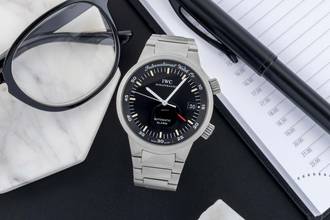 Thumbnail von IWC GST Alarm Automatik Edelstahl Herrenuhr Ref. IW353702