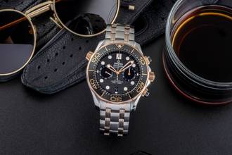 Thumbnail von Omega Seamaster Chronograph Stahl / Gold Automatik Ref. 210.20.44.51.01.001 B&P