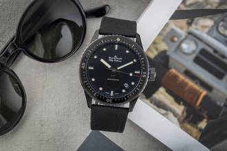 Thumbnail von Blancpain Fifty Fathoms Bathyscaphe Keramik 5000.0130.B52A B&P 2023