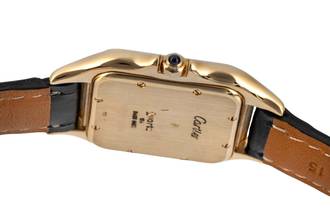 Thumbnail von Cartier Panthère 18K (0,750) Gelbgold Damenuhr Ref. 8839 Klassiker