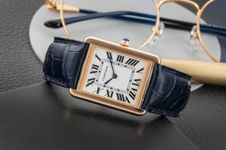 Thumbnail von Cartier Tank Solo LM 18k (0,750) Roségold Quarz Herrenuhr Ref. W5200025 Papiere