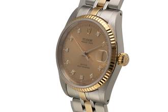 Thumbnail von Tudor Prince Date Stahl / Gold Automatik Datum Herrenuhr Ref. 72033 Box