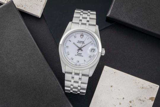  Tudor Prince Date Automatik Edelstahl Automatik Herrenuhr Ref. 74000N Klassiker 