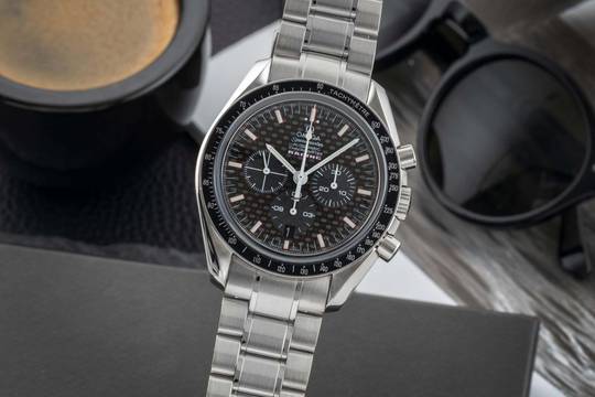  Omega Speedmaster Racing Chronograph Stahl Ref. 3552.59.00 B&P 2017 
