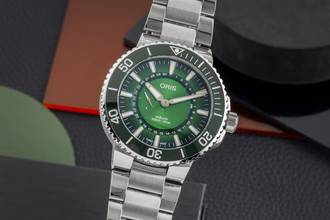  Oris Aquis Hangang Limited Edition Ref. 01 743 7734 4187-SET B&P 2020 