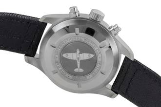 Thumbnail von IWC Fliegeruhr Spitfire Chronograph Pilot Spitfire Chronograph Automatik Edelstahl Ref. IW387903 Papiere