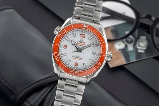  Omega Seamaster Planet Ocean 600M Master Co-Axial 215.30.44.21.04.001 B&P 