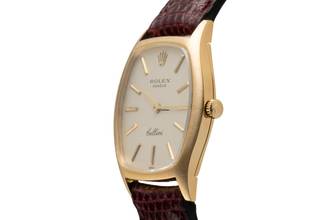 Thumbnail von Rolex Cellini Lady 18K (0,750) Gelbgold Handaufzug Damenuhr Ref. 3803