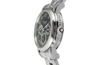 Thumbnail von Montblanc Sport Meisterstück Dual Time Automatik Edelstahl Herrenuhr Ref. 7018