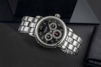 Thumbnail von Montblanc Sport Meisterstück Dual Time Automatik Edelstahl Herrenuhr Ref. 7018