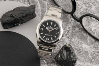  Rolex Explorer Oyster Edelstahl Automatik Herren Ref. 124270 Box & Papiere 2024 