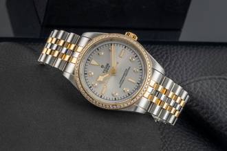 Thumbnail von Tudor Black Bay One Stahl/Gold Diamanten Automatik Herrenuhr 79653-0007 B&P