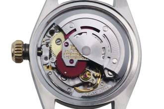 Thumbnail von Rolex Oyster Perpetual Lady Date Stahl / Gold Automatik Damenuhr Ref. 6917 Vintage