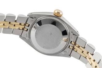 Thumbnail von Rolex Oyster Perpetual Lady Date Stahl / Gold Automatik Damenuhr Ref. 6917 Vintage