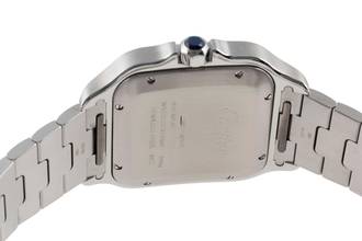 Thumbnail von Cartier Santos de Cartier Steel Automatic Men's Watch Ref. WSSA0009