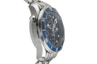 Thumbnail von Omega Seamaster Diver 300 M Chronograph Steel Automatic Ref. 2225.80.00 B&P