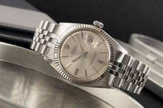Thumbnail von Rolex Datejust 36 Silver Dial Stahl / Weissgold Automatik Herrenuhr Ref. 1601