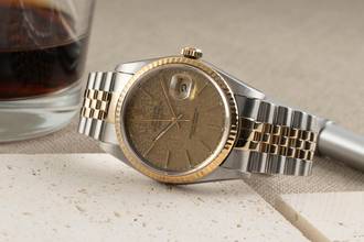 Thumbnail von Rolex Datejust 36 Stahl / Gold Computer Dial Automatik Ref. 16233 Klassiker Box