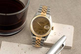 Thumbnail von Rolex Datejust 36 Stahl / Gold Computer Dial Automatik Ref. 16233 Klassiker Box