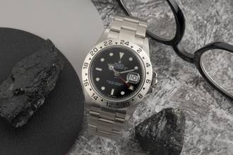 Thumbnail von Rolex Explorer II Black Dial Edelstahl Automatik Herrenuhr Ref. 216570 B&P