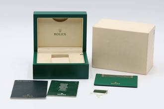 Thumbnail von Rolex Explorer II Black Dial Edelstahl Automatik Herrenuhr Ref. 216570 B&P