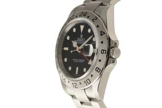 Thumbnail von Rolex Explorer II Black Dial Edelstahl Automatik Herrenuhr Ref. 216570 B&P
