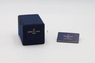 Thumbnail von Breitling Premier B01 Chronograph Blue Automatic Men's Watch Ref AB0118A61C1A1 B&P