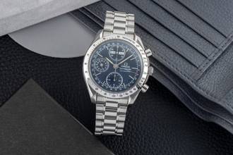 Thumbnail von Omega Speedmaster Day Date Chronograph Steel Automatic Ref. 3521.80.00 Papers
