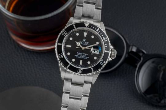  Rolex Submariner Date 1000ft Oyster Edelstahl Automatik Ref. 16610T Z-Serie 