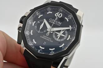 Thumbnail von Corum Admiral's Cup Seafender 50 Chrono LHS Chronograph Diver Titanium LHS 753.231.06/0371 Limited