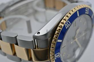 Thumbnail von Rolex Submariner Date Stahl 18k Gold 16613 LC USA Slate Serti Diamond Dial K-Series