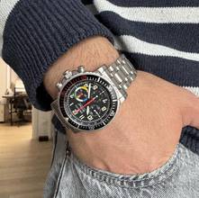 Thumbnail von Zenith El Primero Rainbow 01.0480.405 Flyback by French Air Force Full Set