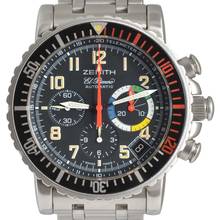 Thumbnail von Zenith El Primero Rainbow 01.0480.405 Flyback by French Air Force Full Set