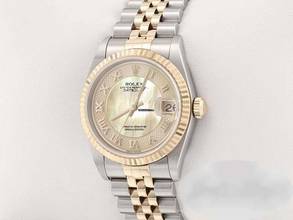 Thumbnail von Rolex Datejust 31 31mm 1995 Stahl Gelbgold 750 Perlmutt Automatik Stainless Steel 18kt Yellow Gold Jubilé-band Chronometer Oyster