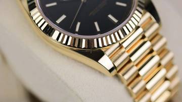 Thumbnail von Rolex Day-Date 40 Yellowgold Black Motif 228238 - like New - Fullset 2019