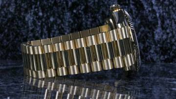 Thumbnail von Rolex Day-Date 40 Yellowgold Black Motif 228238 - like New - Fullset 2019