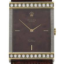 Thumbnail von Rolex Cellini Wood Dial Diamond Ref.4141