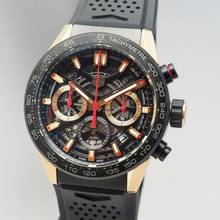 Thumbnail von TAG Heuer Carrera Calibre Heuer 02 Chronograph Limited Edition Carbon/Rose Gold