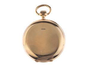 Thumbnail von IWC Pocket Watch Taschenuhr Savonette 14kt Gelbgold Handaufzug 51mm Original Vintage Unpoliert Taschenuhren 14kt Gelbgold 90g