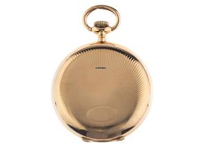 Thumbnail von IWC Pocket Watch Taschenuhr Savonette 14kt Gelbgold Handaufzug 51mm Original Vintage Unpoliert Taschenuhren 14kt Gelbgold 90g