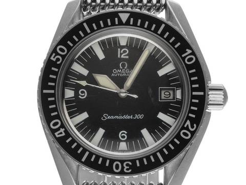  Omega Seamaster 300 Ref.166.0324 Bj.1972 original Box Original Vintage Unpoliert Seamaster 300 