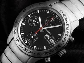 Thumbnail von Porsche Design Chronograph Ref.6605.41 2020 Original Vintage Unpoliert Chronograph