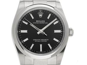  Rolex Oyster Perpetual 34 Ref.124200 2024 Full Set Wie neu Oyster Perpetual 