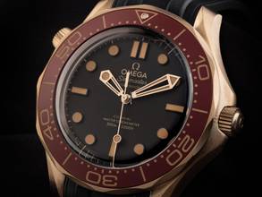 Thumbnail von Omega Seamaster Diver 300 M Ref.210.92.42.20.01.003 Bj.2026 Full Set Ungetragen Seamaster Diver 300m 9kt Bronze Gold